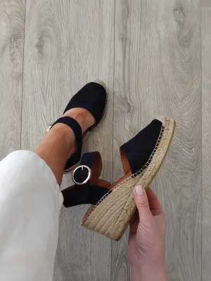 Viguera - 1922 Navy Buckle Espadrille