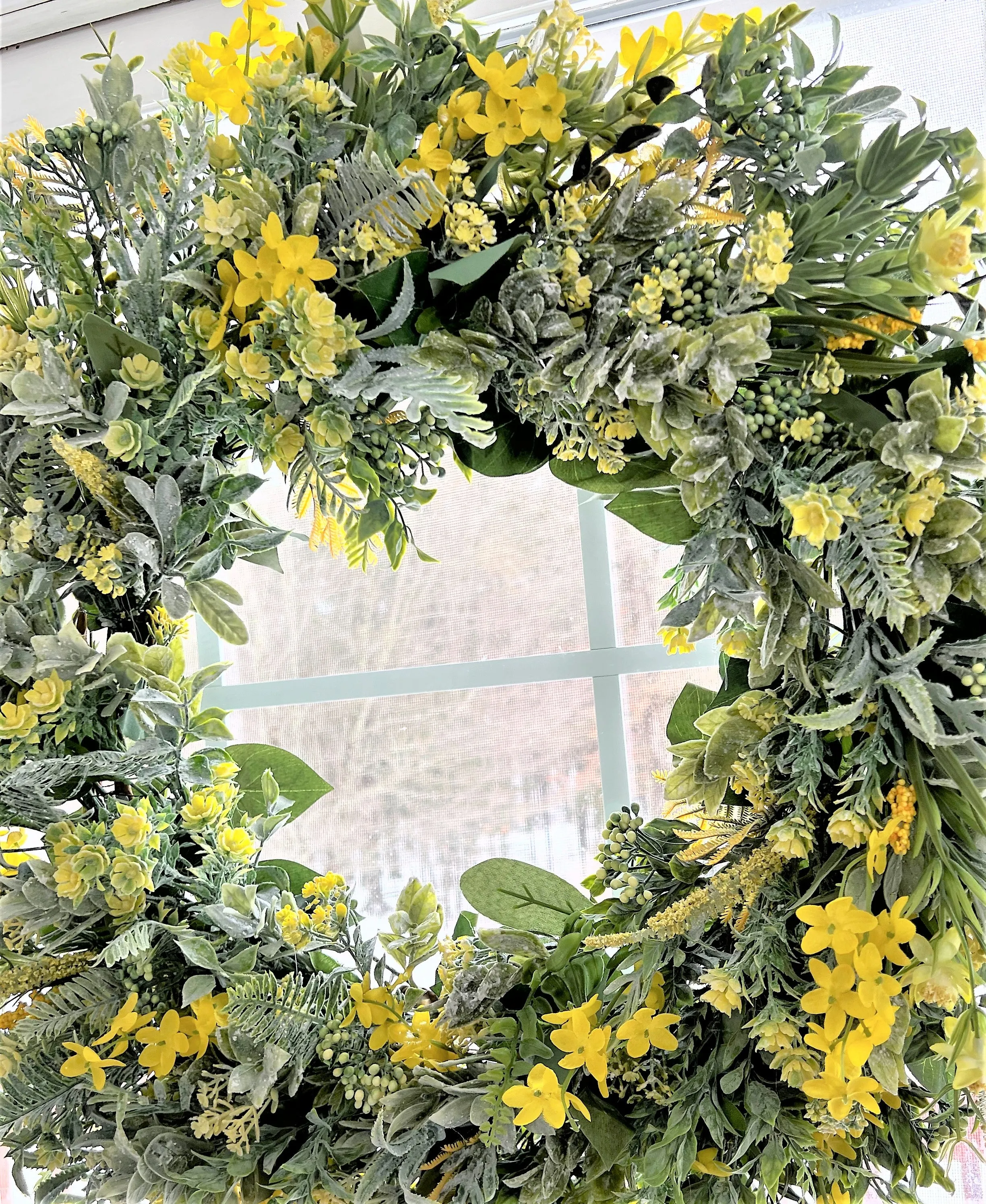 Welcome To Spring Summer Wreath 25"