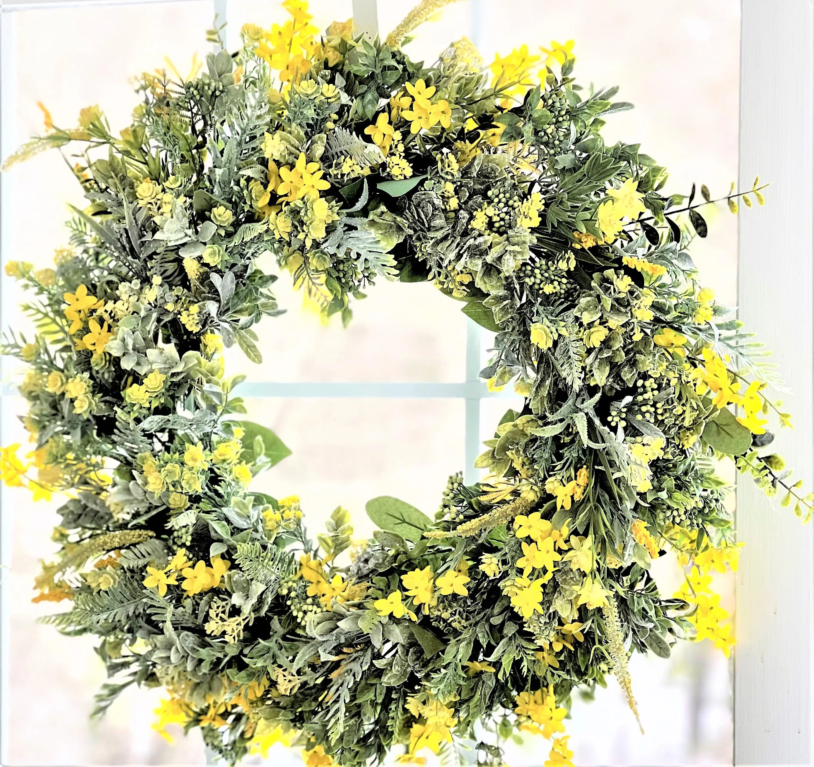 Welcome To Spring Summer Wreath 25"
