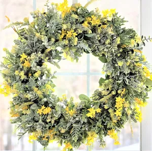 Welcome To Spring Summer Wreath 25"