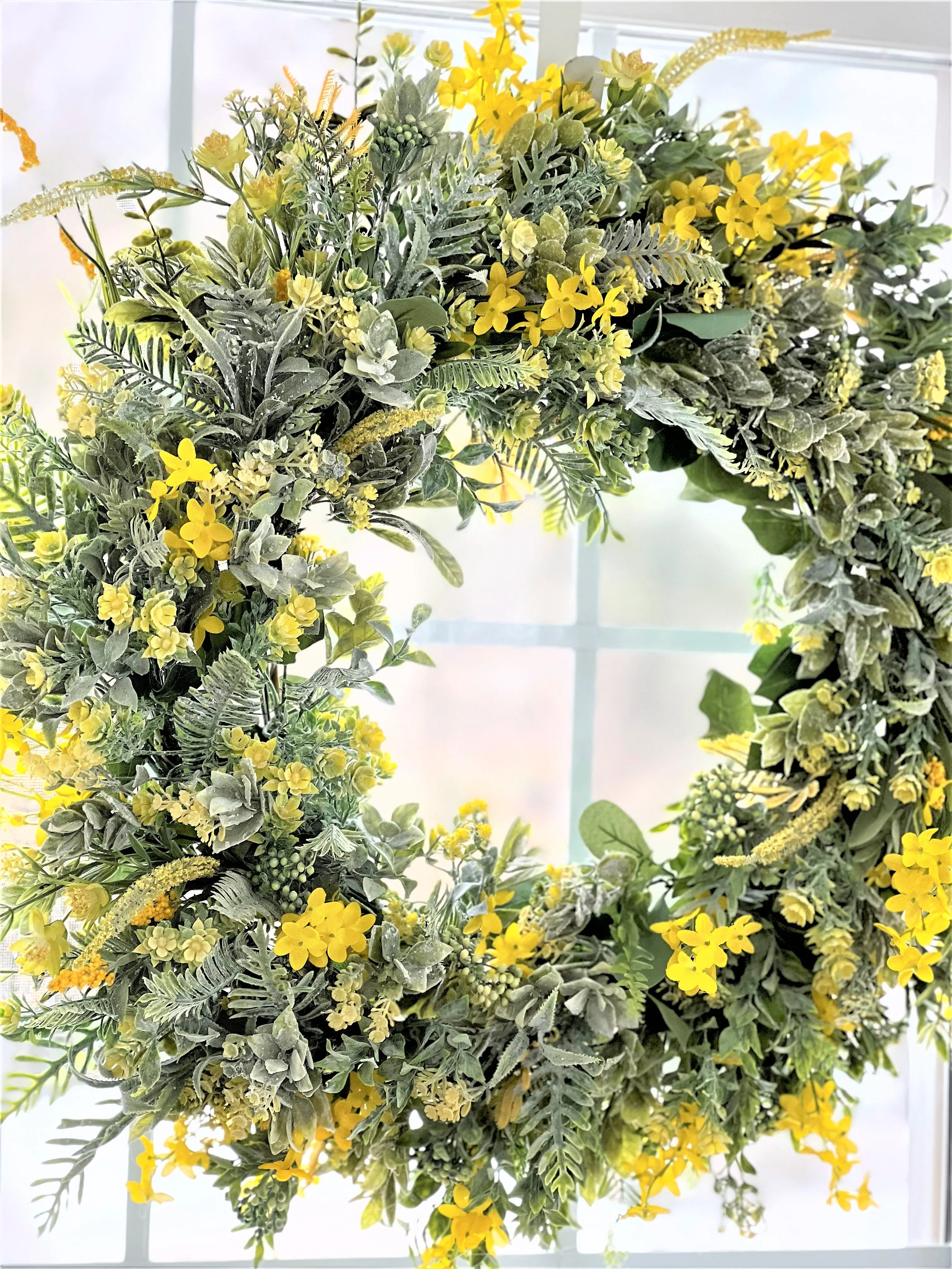 Welcome To Spring Summer Wreath 25"