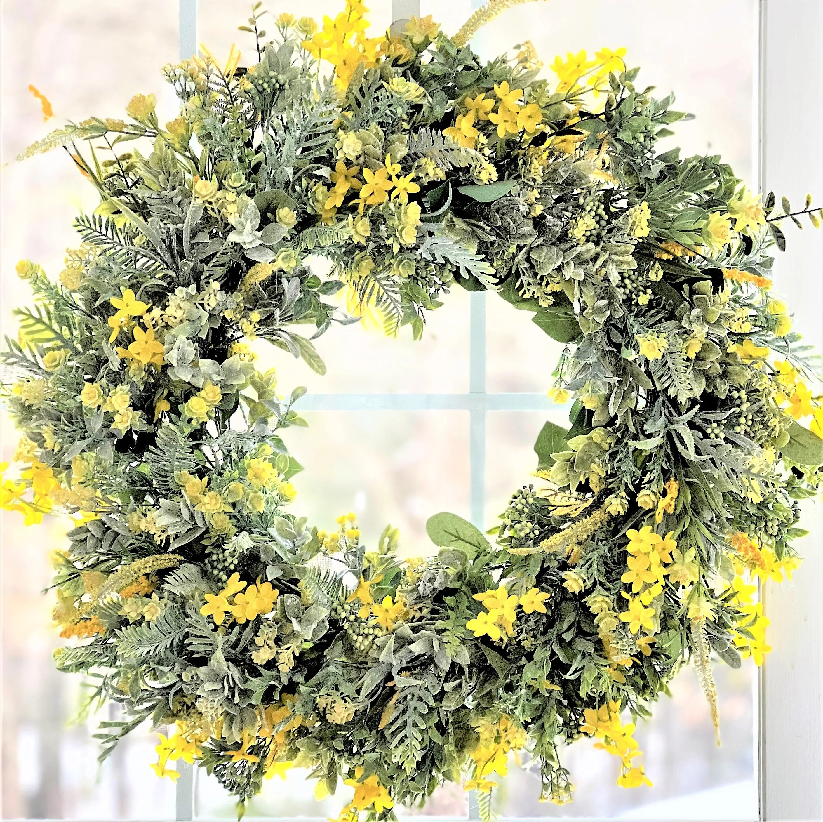 Welcome To Spring Summer Wreath 25"