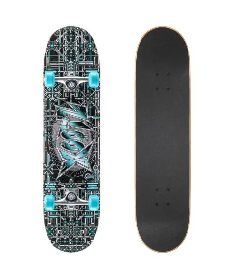 Xootz Doublekick Skateboard LED 31" (Industrial)