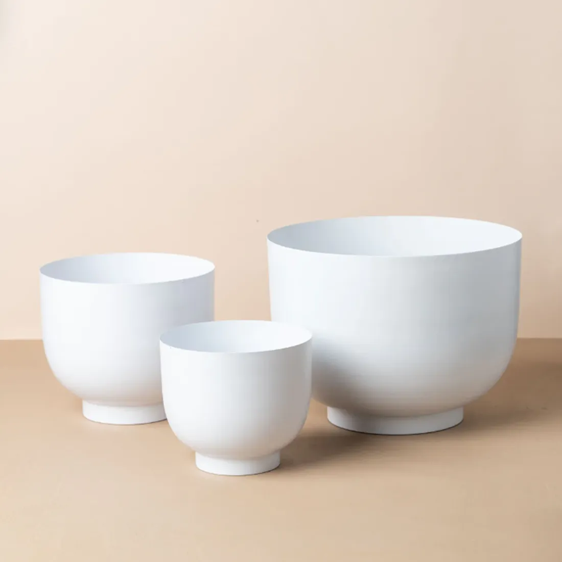 Yaamur Planter White Medium