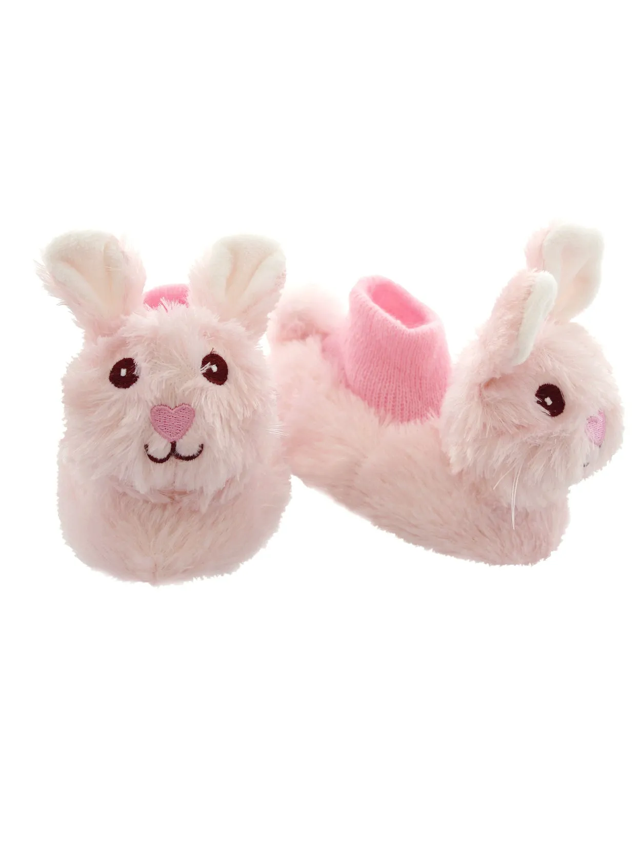 Yankee Toy Box Plush Animal Sock Top Slippers