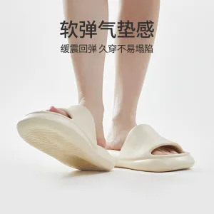 YouDiao Women's Pillow Slides - Cream White, Size 37-38